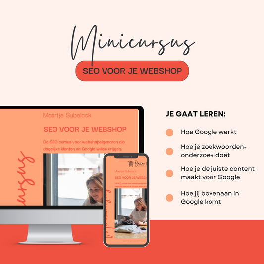 SEO voor je webshop