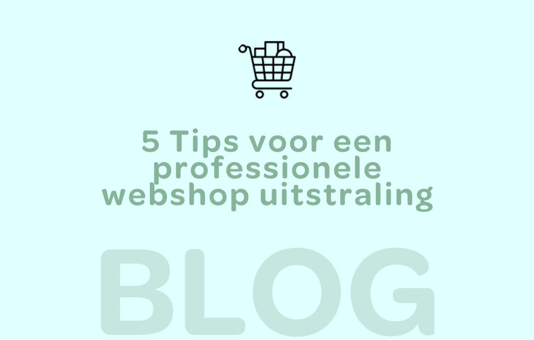 5 Tips voor een professionele webshop uitstraling
